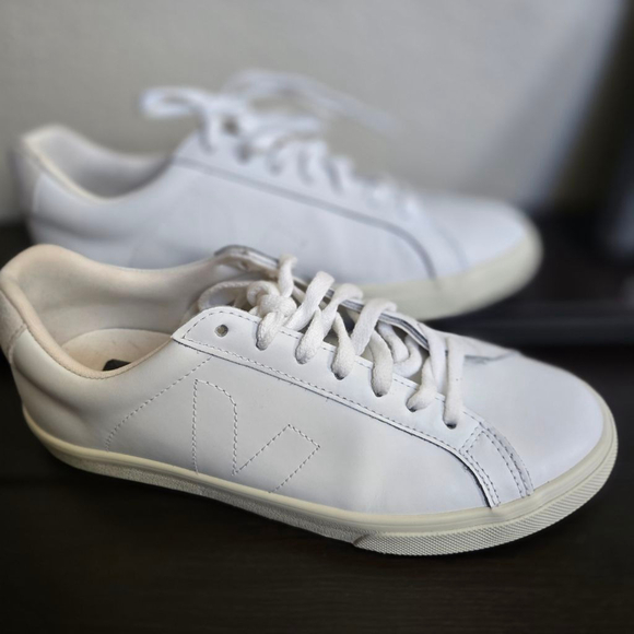 VEJA Sneakers Esplar Size 9 White - Picture 2 of 10